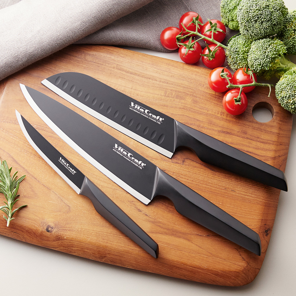 切れ味・耐久性・使いやすさ すべてにこだわって作った包丁「ソリッドナイフ」(ビタクラフト/VitaCraft) 切れ味・耐久性・使いやすさ すべてにこだわって作った包丁「ソリッドナイフ」(ビタクラフト/VitaCraft)