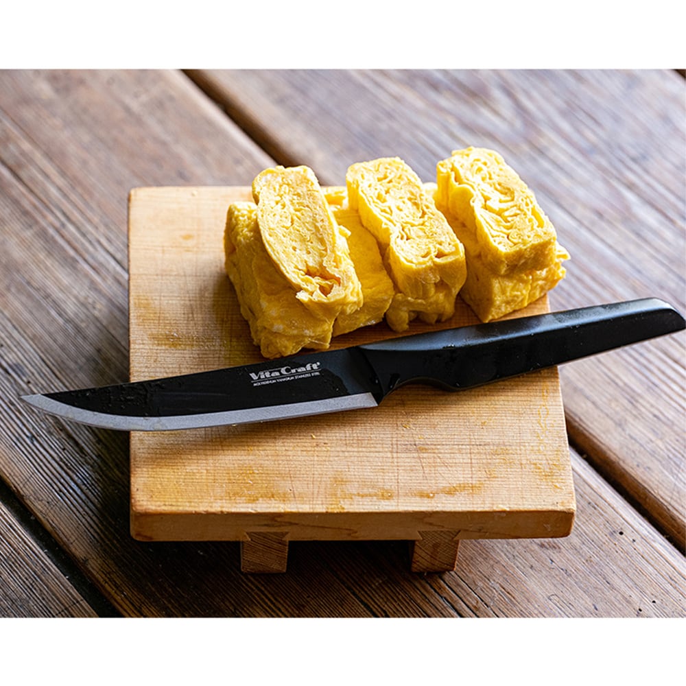 卵焼きも、サッと切れます