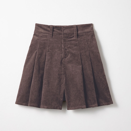 ストレッチコーデュロイタックキュロット(ウエスト調節可) 【子供ズボン】