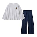 ホワイト杢グレー