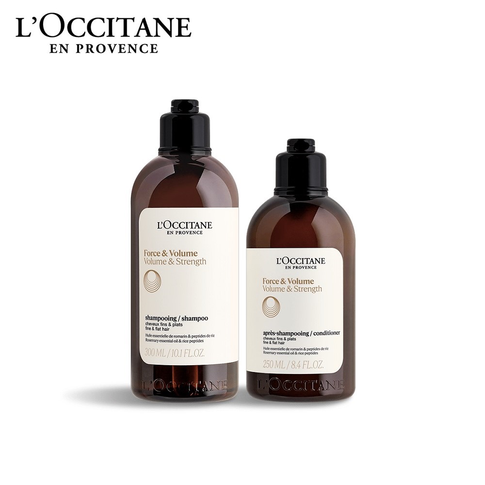 【ロクシタン/L'OCCITANE】ボリューム & ストレングス レギュラーデュオ 【ボリュームケア】(ヘアケア)