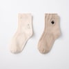【ムーミン/MOOMIN】2足組クルー丈ソックス「ムーミン」