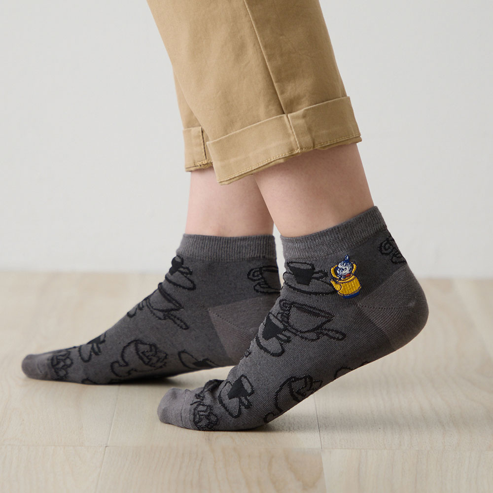 【ムーミン/MOOMIN】2足組アンクル丈ソックス「ムーミン」 【ムーミン/MOOMIN】2足組アンクル丈ソックス「ムーミン」