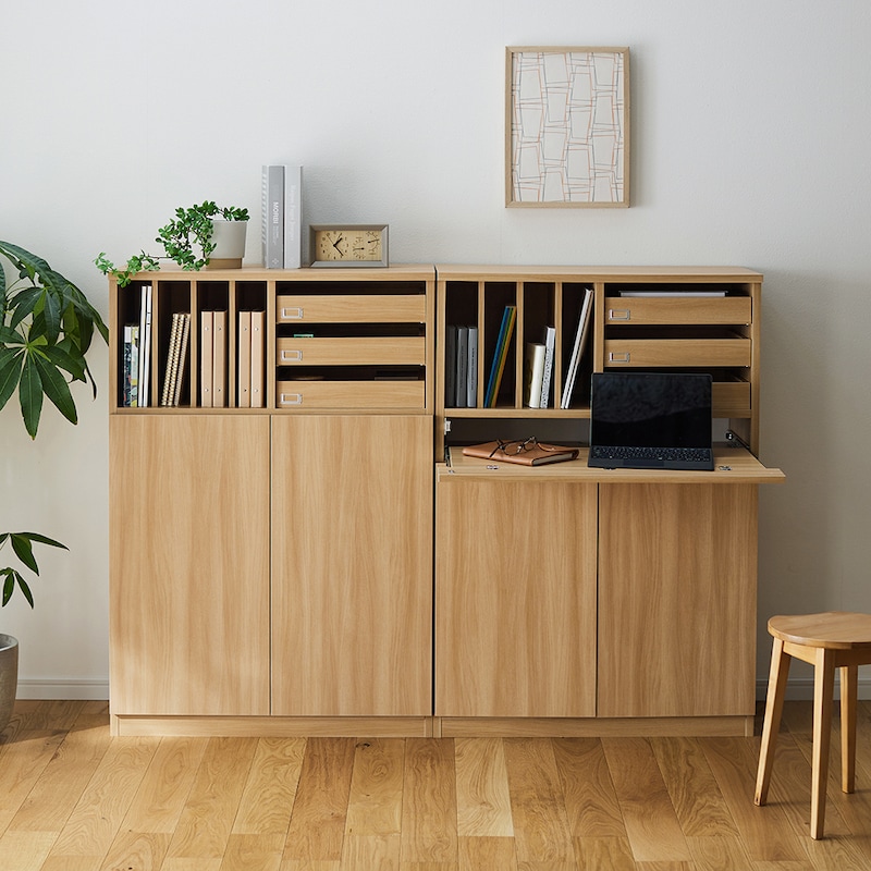 A／扉、C／パソコンデスク