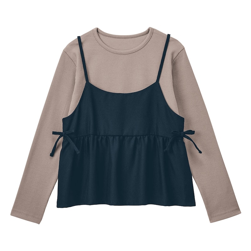 ブラック×グレージュ