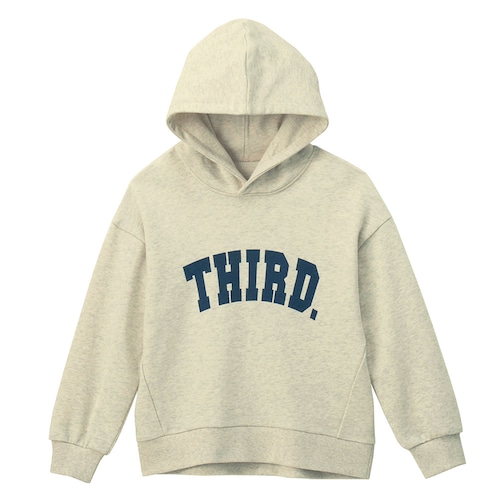 ロゴプリント裏毛長袖スウェットパーカ 【子供服 長袖】