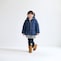 ネイビー／モデル身長108cm・110サイズ着用