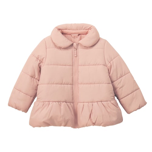 かるっ！な首回りあったか撥水中わたペプラムジャケット 【子供服 防寒】