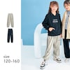 【ベルメゾン】サイドラインロゴデザインスウェットパンツ 【子供ズボン】