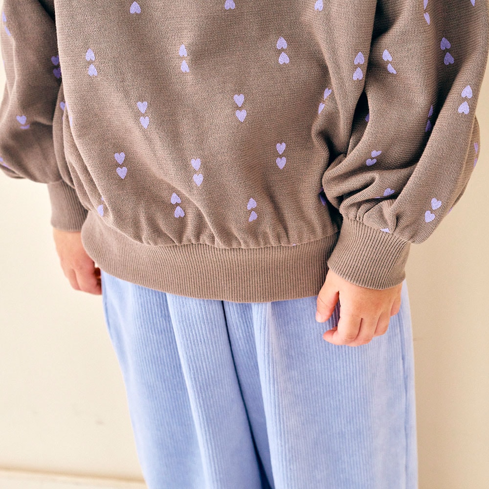チョコレートブラウン／モデル身長107㎝、110サイズ着用