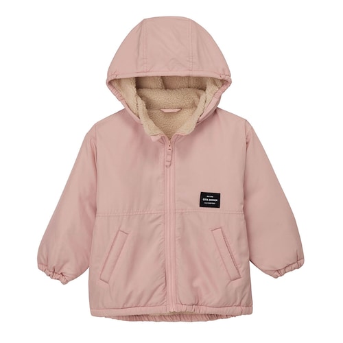 ちょうどいい厚みの裏ボアジャケット 【子供服 防寒】