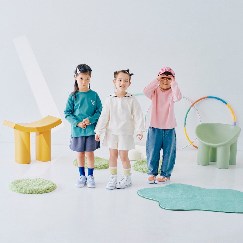 左）106cm、110、中）105cm、110、右）105cm、110