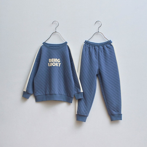 おなかすっぽり冬の綿素材パジャマ 【子供パジャマ 長袖】