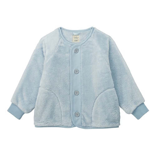 毛布に包まれた様な温もりのフリースルームジャケット 【子供服】