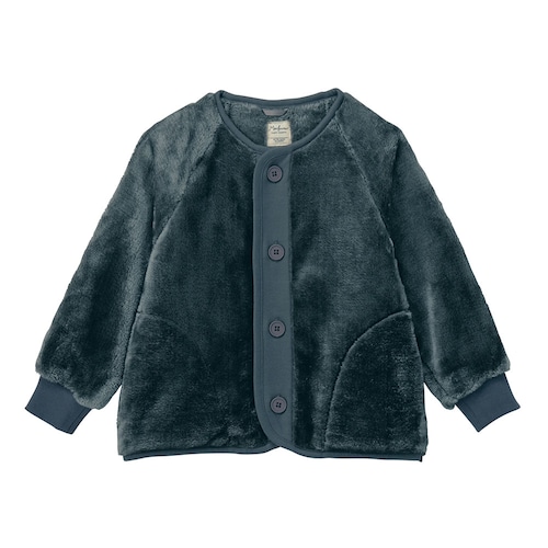 毛布に包まれた様な温もりのフリースルームジャケット 【子供服】