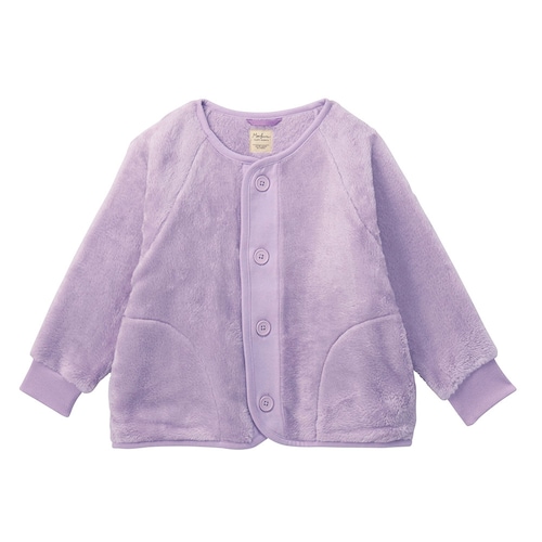 毛布に包まれた様な温もりのフリースルームジャケット 【子供服】