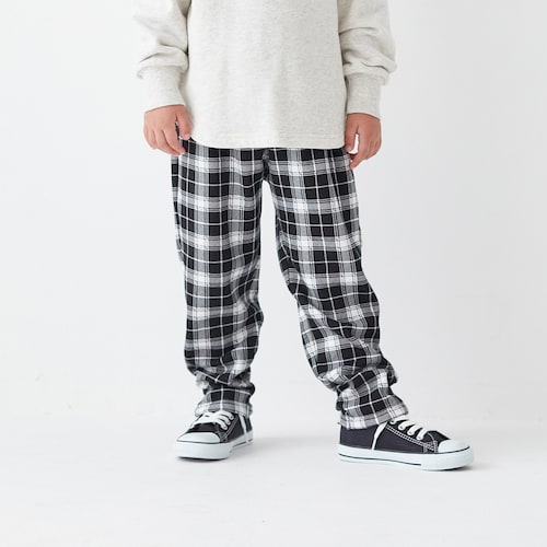 ふわふわほかほか！裏シャギーロングパンツ（ゆったり） 【子供ズボン】