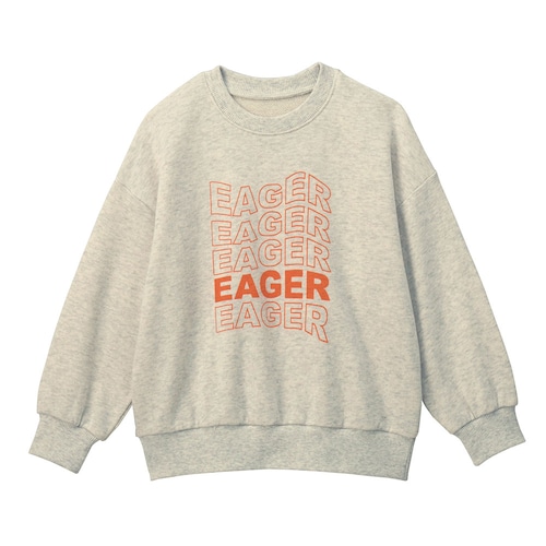 毎日着たくなる裏毛スウェットシャツ（Everyday with TEE） 【子供服 長袖】