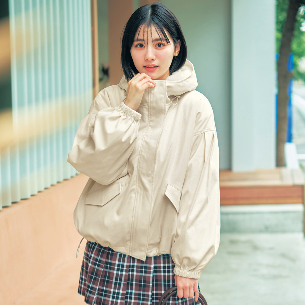 【パペル ラピス/Papel lapiz】初秋からロングシーズン使える3WAYマウンテンパーカ & ラビット風フェイクファーパーカセット 【子供服】