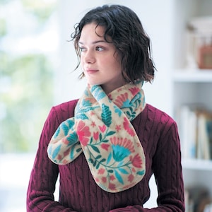 【ミニラボ/mini labo】マイクロファイバーとボアのティペット/愛らしさ 「ミニラボ」