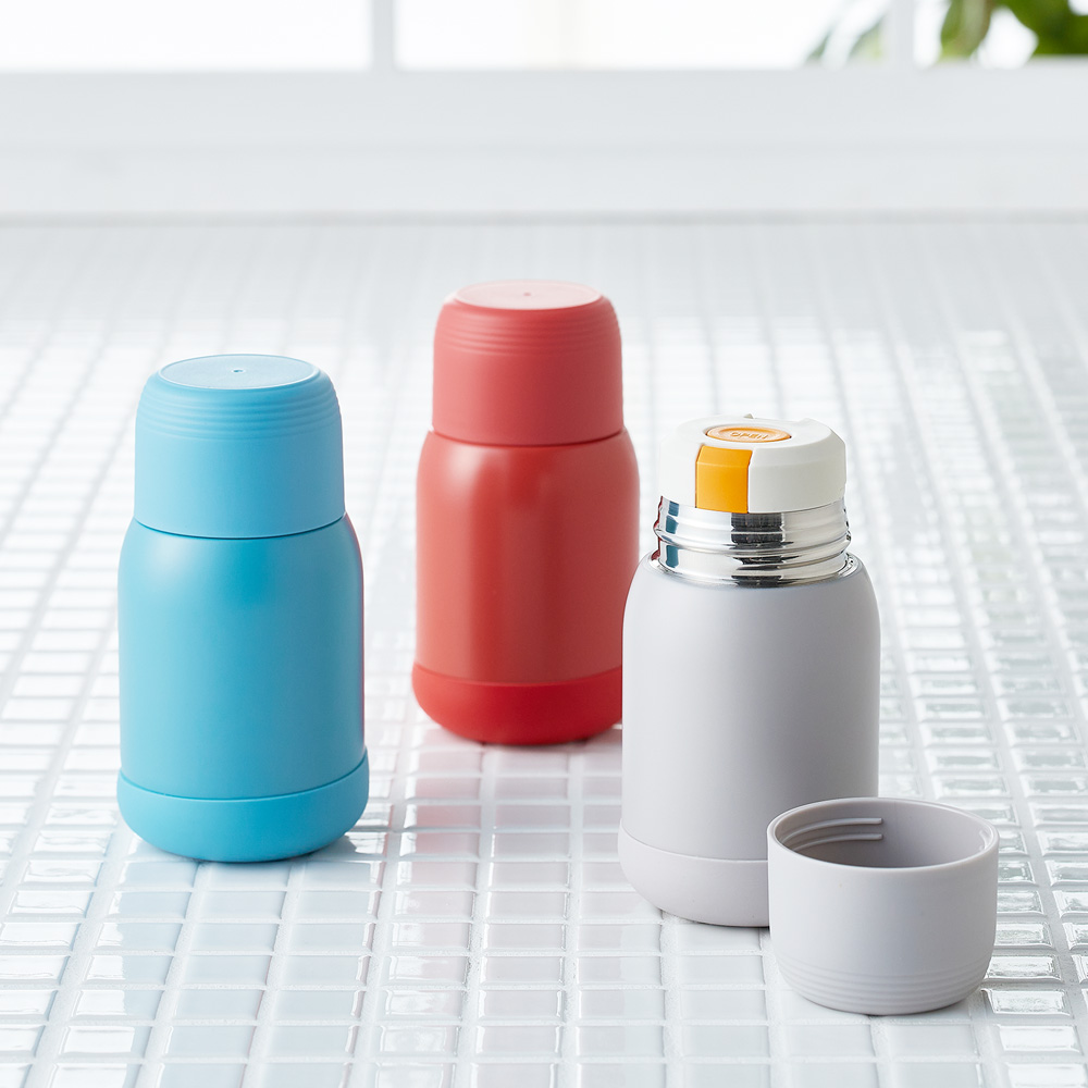 【ベルメゾン】小さめサイズがちょうどいい。直飲み・コップ飲み2WAYマグボトル 【保冷/保温】