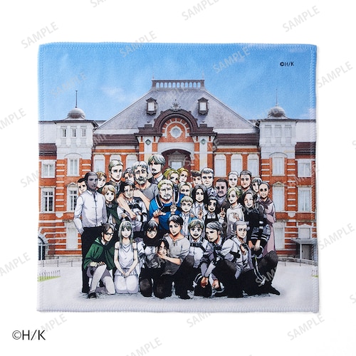 『進撃の巨人』タオルハンカチ（東京駅クランクアップ編）