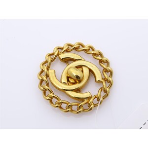 【シャネル/CHANEL】【USED】ココマーク ブローチ