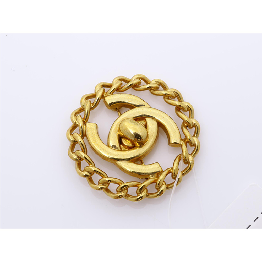 【シャネル/CHANEL】【USED】ココマーク ブローチ