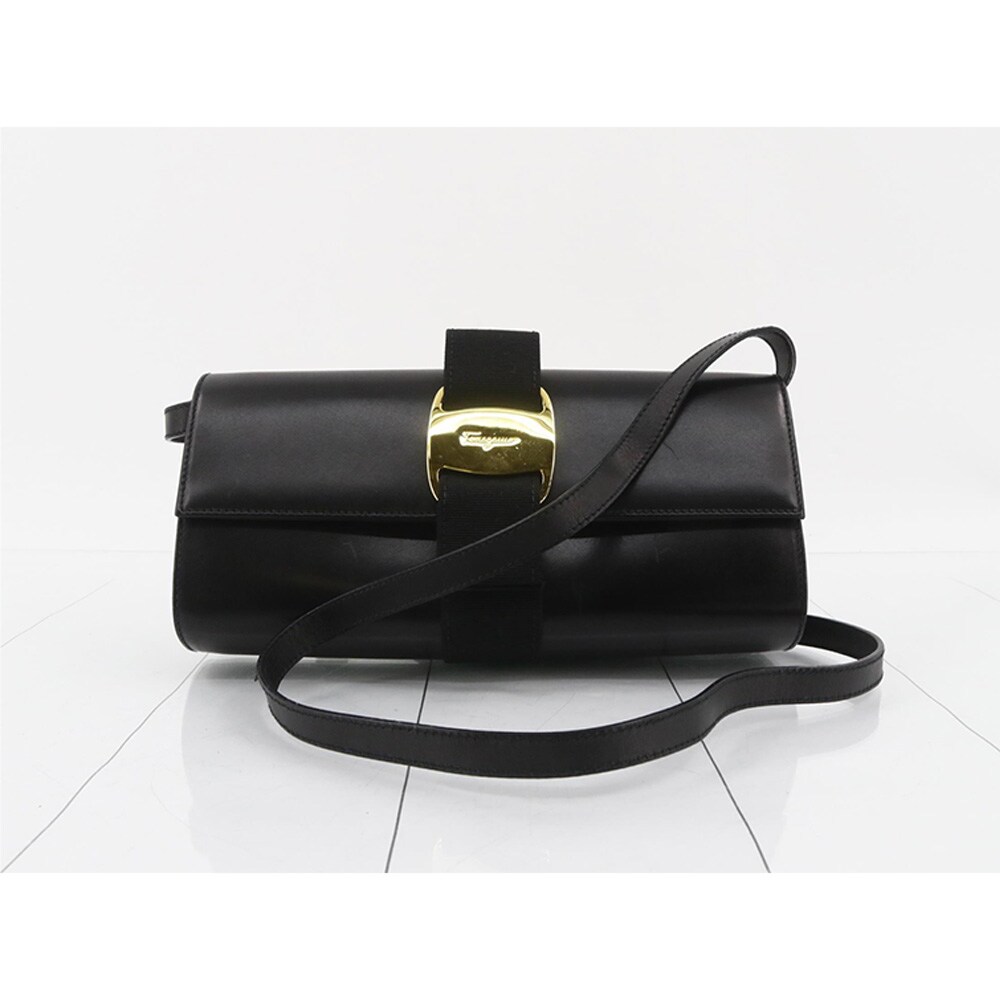 【フェラガモ/Salvatore Ferragamo】【USED】ヴァラ ショルダーバッグ