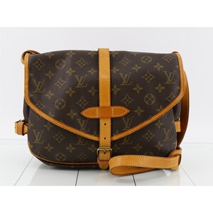 【ルイ・ヴィトン/LOUIS VUITTON】【USED】モノグラム ソミュール30バッグ