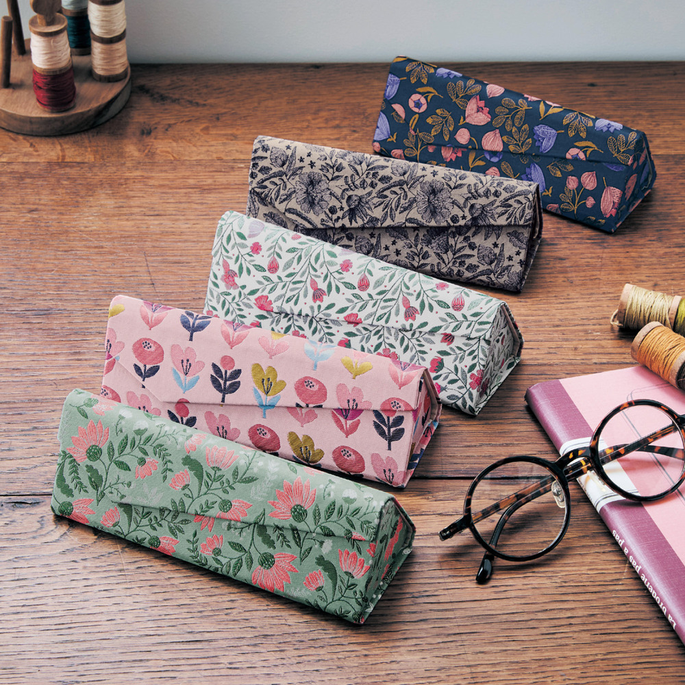 【ミニラボ/mini labo】織り生地が美しいコンパクト眼鏡ケース 「ミニラボ」 【ミニラボ/mini labo】織り生地が美しいコンパクト眼鏡ケース 「ミニラボ」