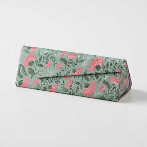 織り生地が美しいコンパクト眼鏡ケース 「ミニラボ」