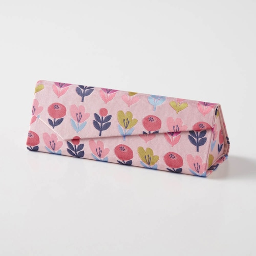 織り生地が美しいコンパクト眼鏡ケース 「ミニラボ」