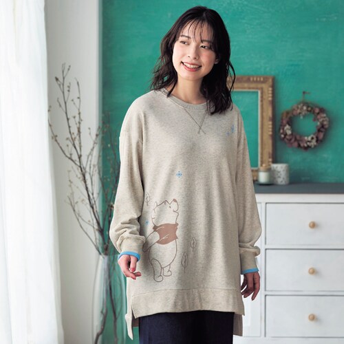 背中あったかチュニック「くまのプーさん」（ディズニー/Disney）