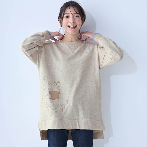 背中あったかチュニック「くまのプーさん」