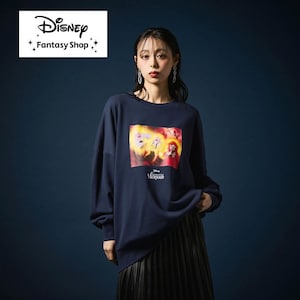 【ディズニー/Disney】オーバーサイズ裏毛チュニック「ヴィランズ」(選べるキャラクター)