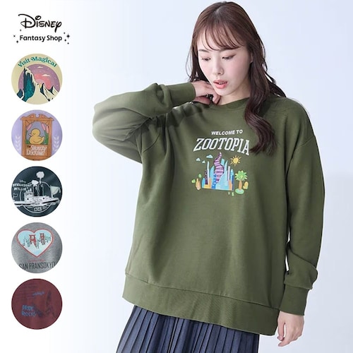 ユニセックス裏毛プルオーバー（選べるキャラクター）