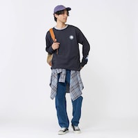 モデル身長183cm／LL　ドナルドダック着用