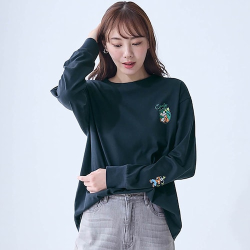 ユニセックス長袖Tシャツ（選べるキャラクター）