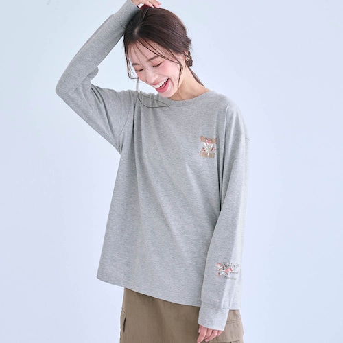【新柄登場】 ユニセックス長袖Tシャツ（選べるキャラクター）