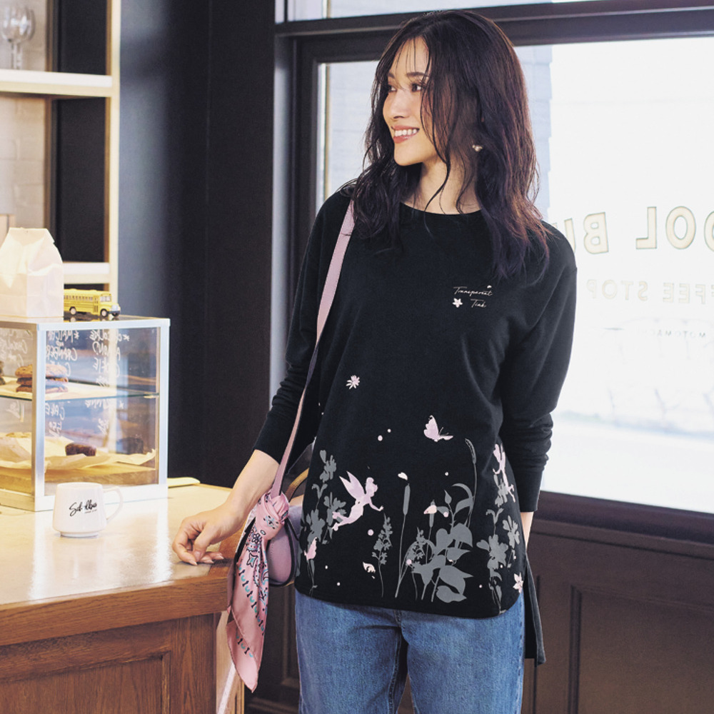 【ディズニー/Disney】ミニ裏毛チュニック(選べるキャラクター) 【ディズニー/Disney】ミニ裏毛チュニック(選べるキャラクター)