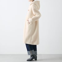 モデル身長171cm／Ｍ ※写真は撮影用のため袖丈+1.5cm、着丈+6cmになります。
