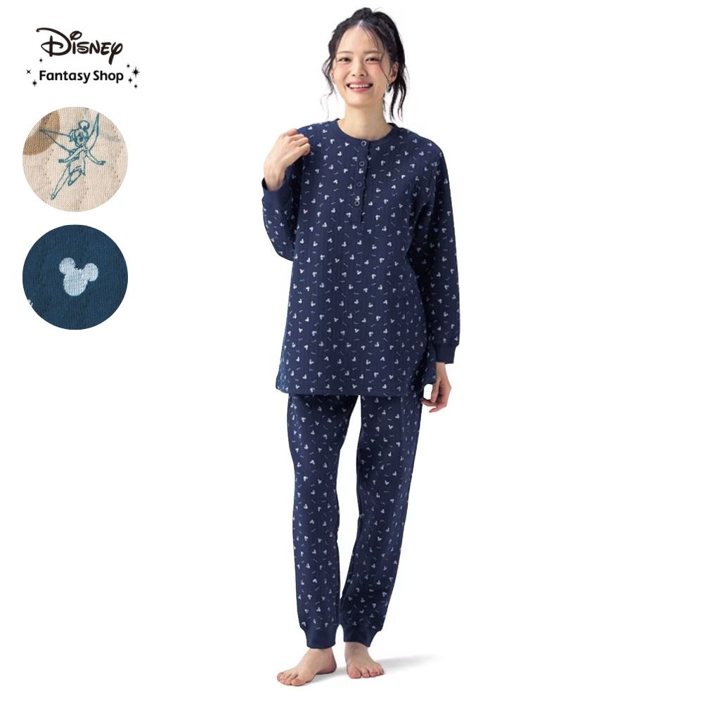 ニットキルトパジャマ(選べるキャラクター)(ディズニー/Disney) ニットキルトパジャマ(選べるキャラクター)(ディズニー/Disney)