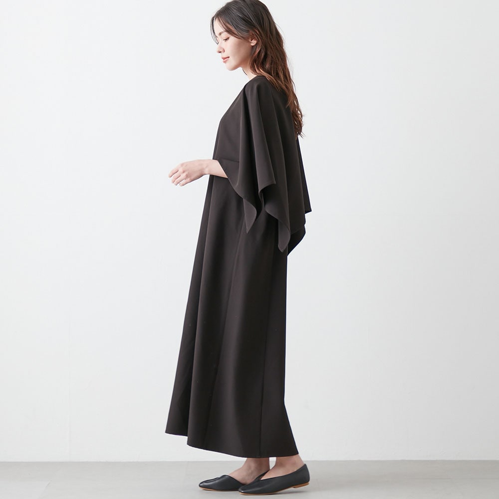 マントドレスワンピース「マレフィセント」L ベルメゾン ディズニー プレゼントキャンペーン実施中】 マントドレスワンピース