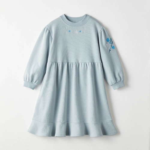 刺繍裏毛ワンピース（選べるキャラクター）