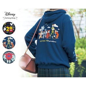 【ディズニー/Disney】裏ボアパーカー(選べるキャラクター)