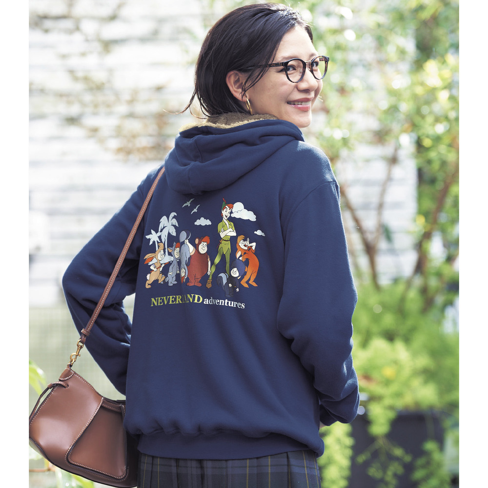 【ディズニー/Disney】裏ボアパーカー(選べるキャラクター) 【ディズニー/Disney】裏ボアパーカー(選べるキャラクター)