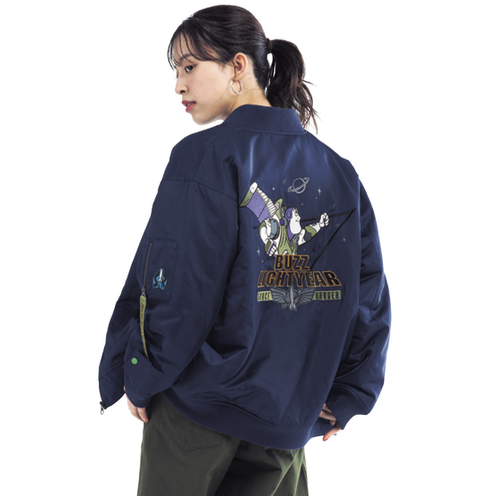 【ディズニー/Disney】中わた入りブルゾン「トイ・ストーリー/バズ・ライトイヤー」 【ディズニー/Disney】中わた入りブルゾン「トイ・ストーリー/バズ・ライトイヤー」