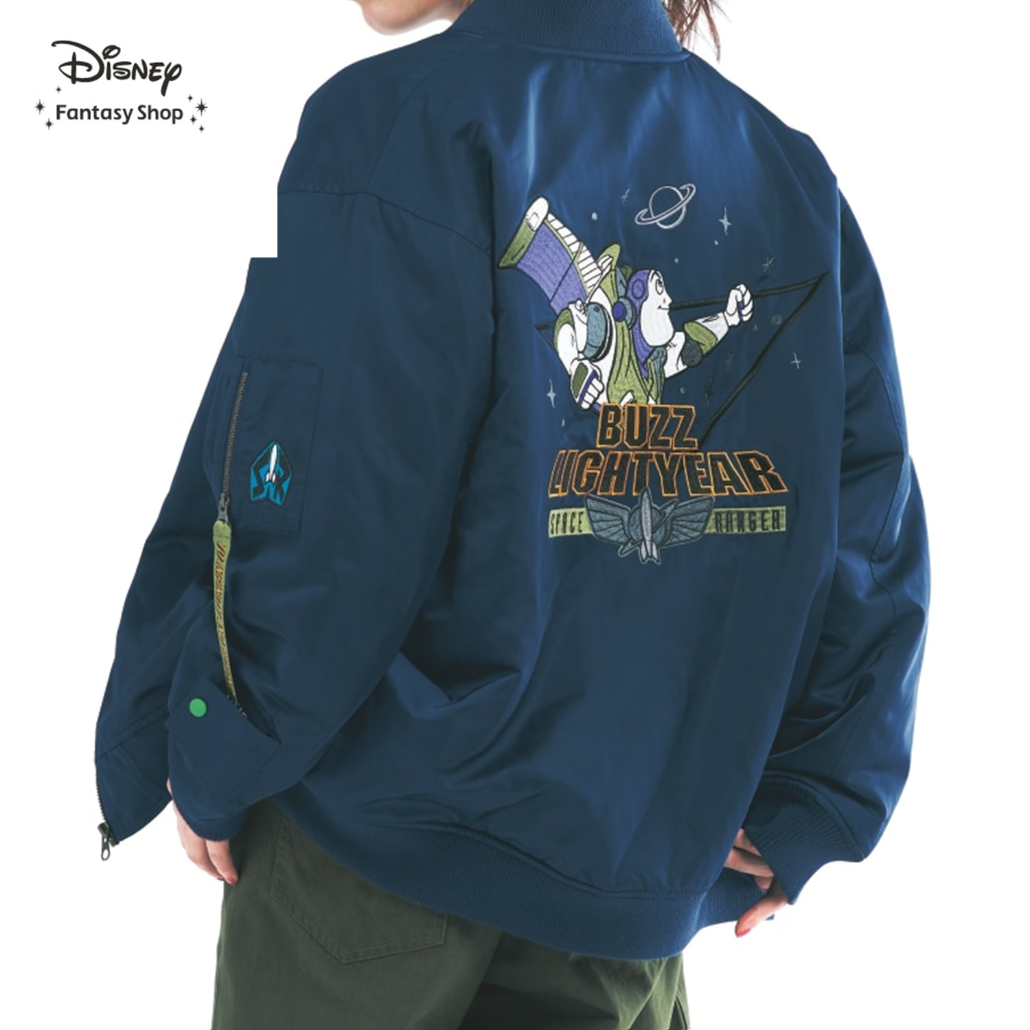 【ディズニー/Disney】中わた入りブルゾン「トイ・ストーリー/バズ・ライトイヤー」