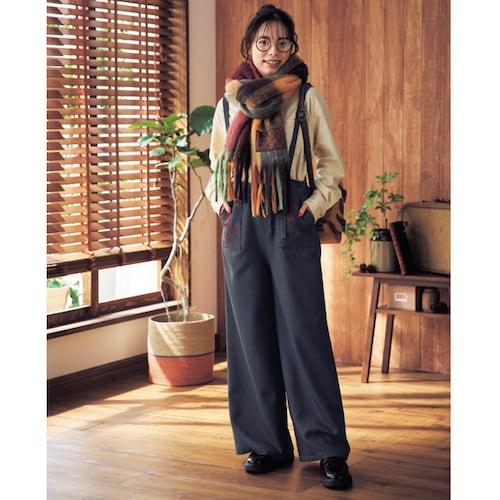 ワイドサロペットパンツ「チップ＆デール」（ディズニー/Disney）